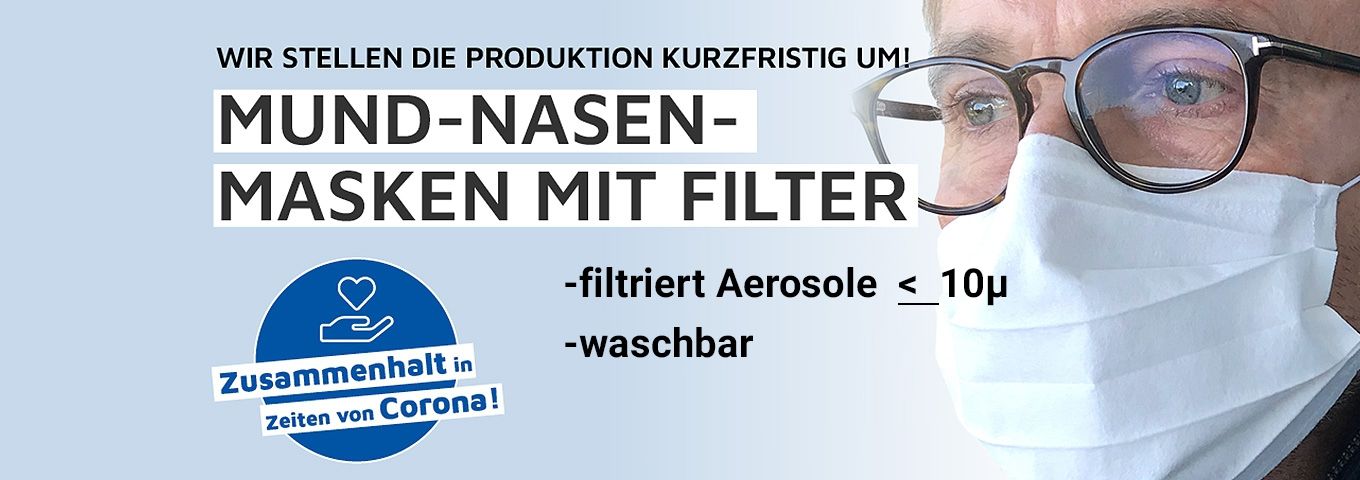 FTJ Header Mund-Nase-Masken mit Filter Eigenschaften